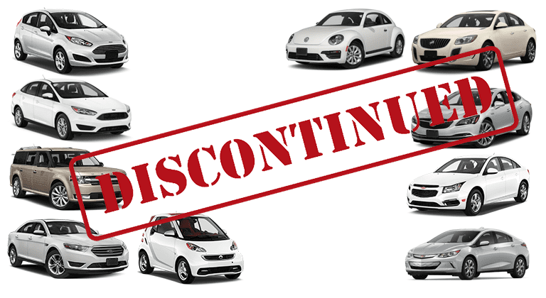 Discontinued Vehicles